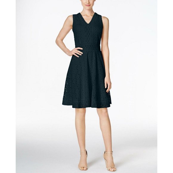 Charter Club Dresses & Skirts - NWT Lace Fit And Flare Dress Petite Small Intrepid